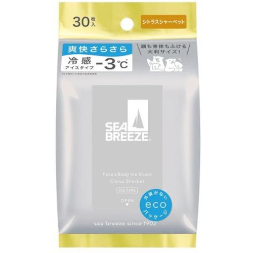 Fine Today - Sea Breeze Face & Body Ice Sheet - 30 sheets - Citrus Sherbet