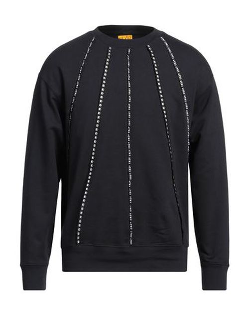 Man Sweatshirt Midnight blue Size M Cotton