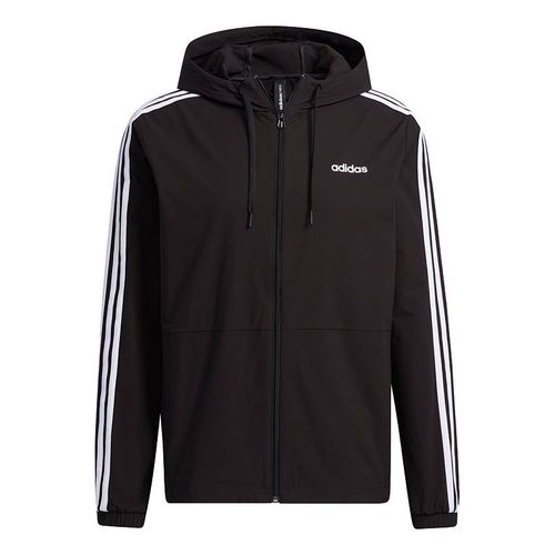 Neo M Ce 3s Wb Classic Stripe Windproof waterproof Sports Hooded Jacket Black