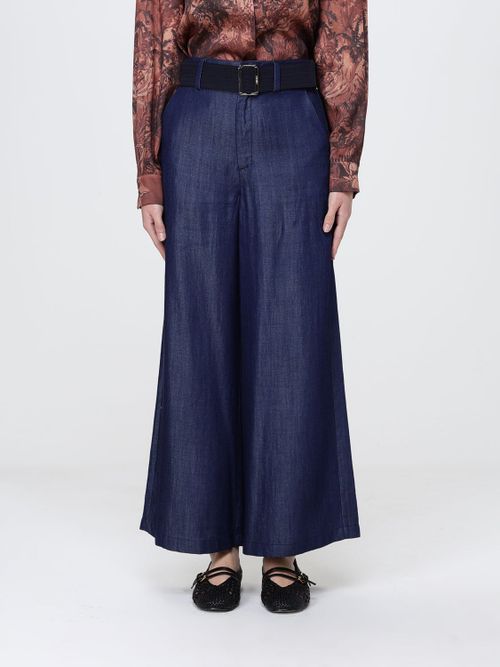Pants Woman color Blue