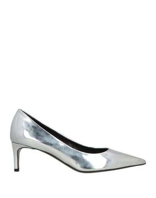 Kallistè Woman Pumps Silver Size 6 Soft Leather