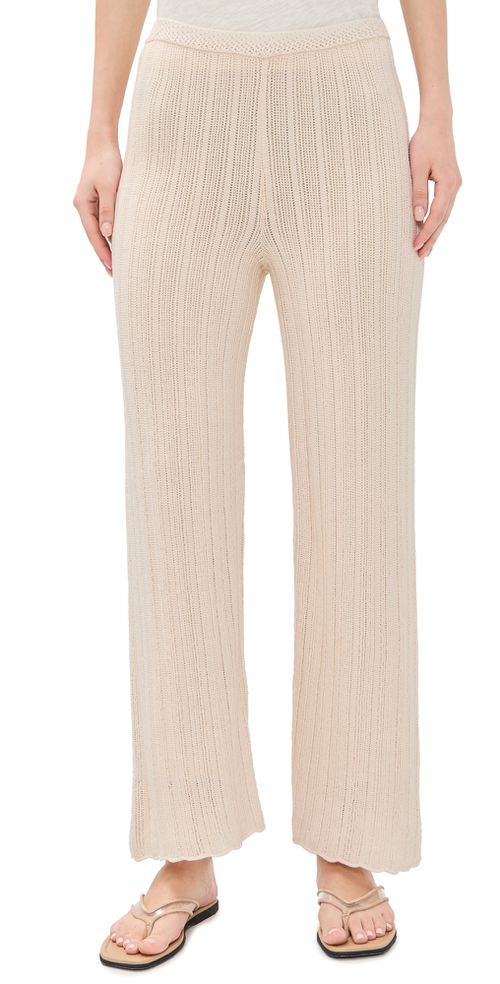 Starboard Crochet Pants Linen