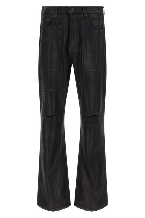 'P026 Rinsed Foil Boot' Jeans