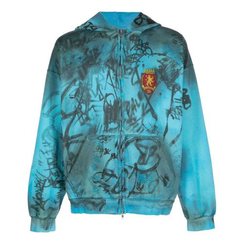 Skater Zip-Up Hoodie Medium Fit 'Blue Sky'