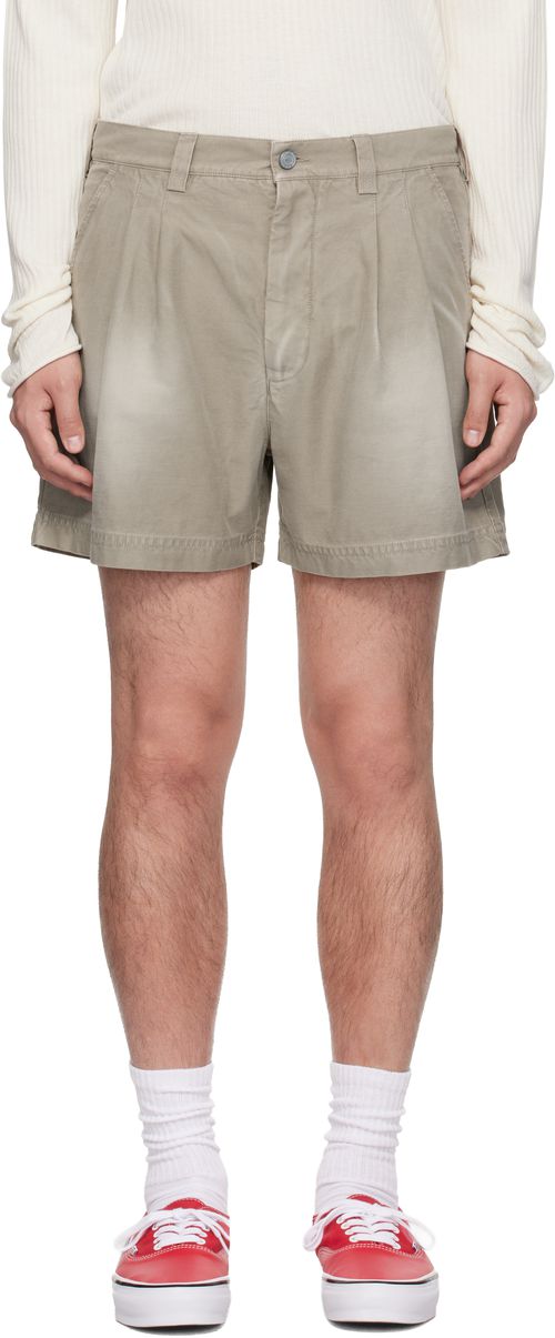 Taupe Short Woven Shorts