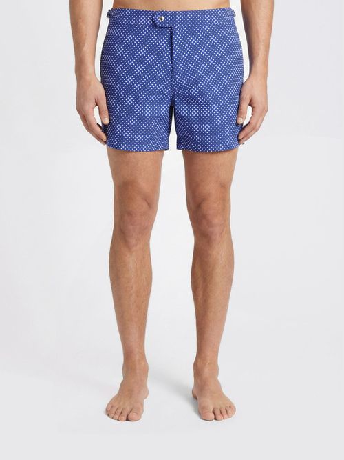 Swimsuit Men color Blue