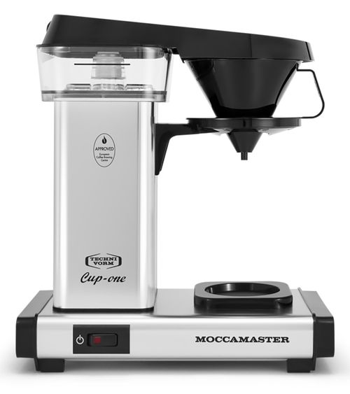 Moccamaster Cup-One Single Cup Polished Silver Coffee Maker