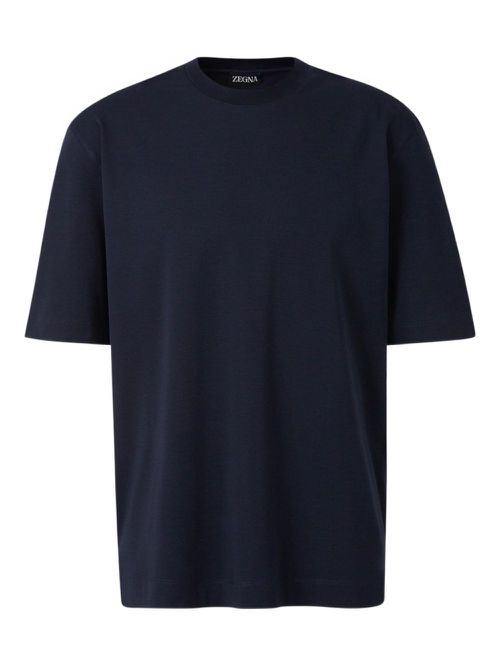Cotton T-shirt - Blue