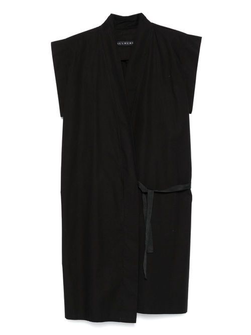 Cotton waistcoat - Black