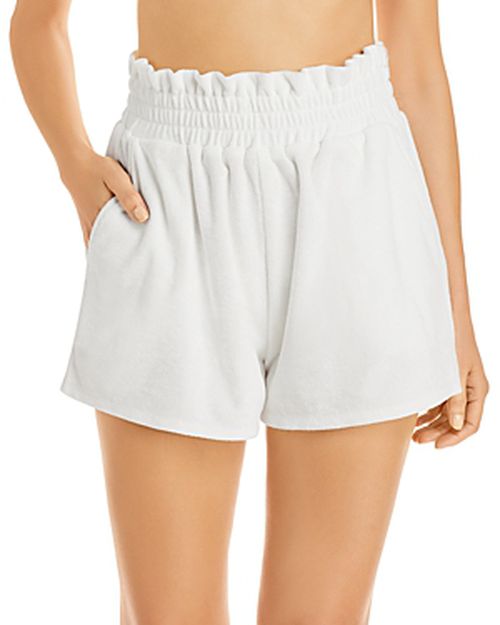 Swim Smocked Terrycloth Shorts - 100% Exclusive