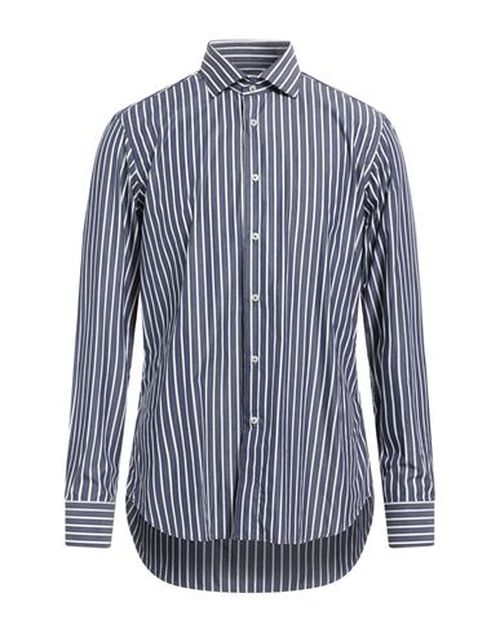 Man Shirt Navy Size 15 ½ Cotton