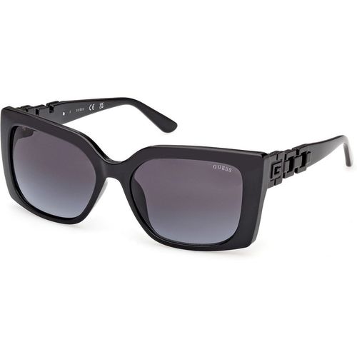 Guess Mujer Guess GU00265-H 01B Gafas de sol Inyectado Negro Fumar Cuadrada Norma