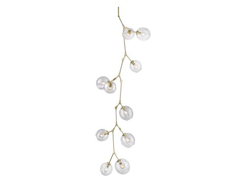 Fairfax 10-Light Chandelier in Brushed Bra