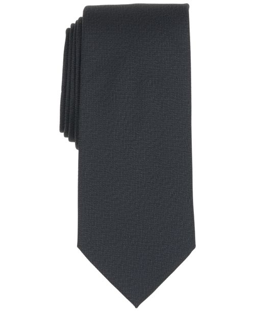 Men's Gordes Micro Solid Tie - Black