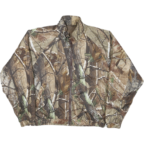 GAMEHIDE Womens Brown Nylon Outdoor Jacket M Zip Camouflage Hunting Wear