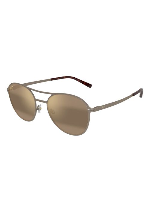Half Moon round-frame sunglasses - Silver
