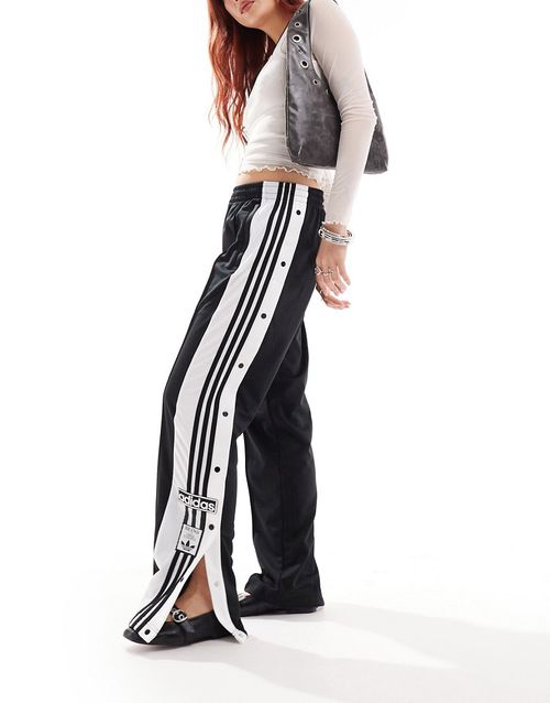 Adicolor adibreak side logo track pants in black