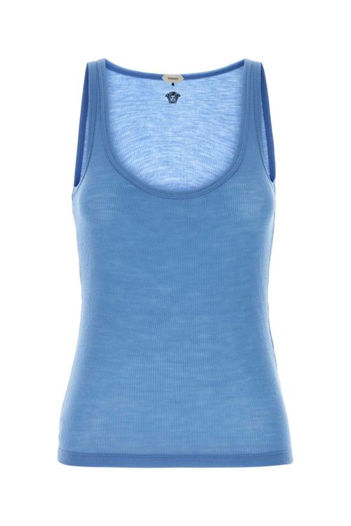 With Tank Top — Blue