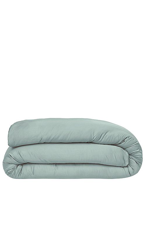 Ettitude BETTBEZUG SATEEN SOLID DUVET COVER in Sage