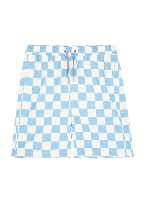 Kids Mojo Checked Shell Swim Shorts