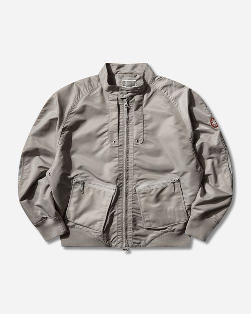 Men s Design Nylon Zip Jacket Grey