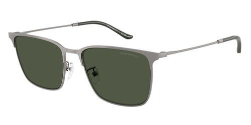 Emporio Armani EA2164D Asian Fit Polarized 30039A Men's Sunglasses Gunmetal Size 57