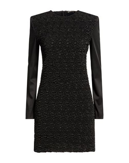 Woman Mini dress Black Size 2 Acetate, Nylon, Elastane