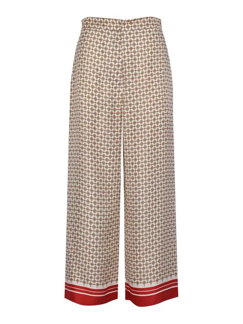 Mstottelia Trousers In Printed Silk