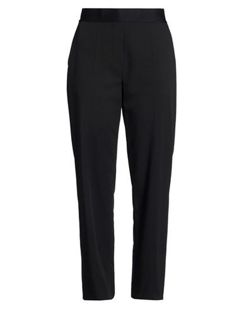 Woman Pants Black Size 10 Polyester, Viscose, Elastane