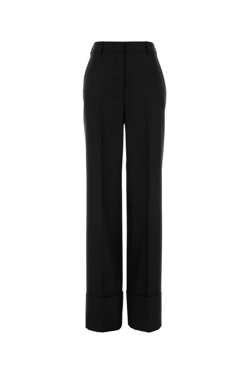 Black Wool Pant