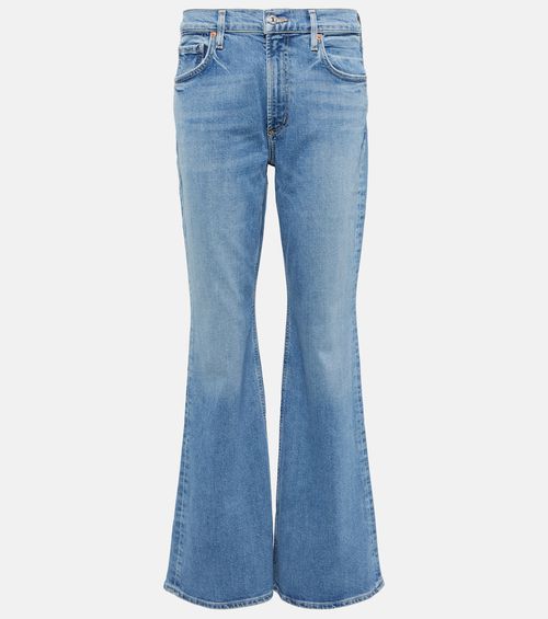 Isola mid-rise flared jeans