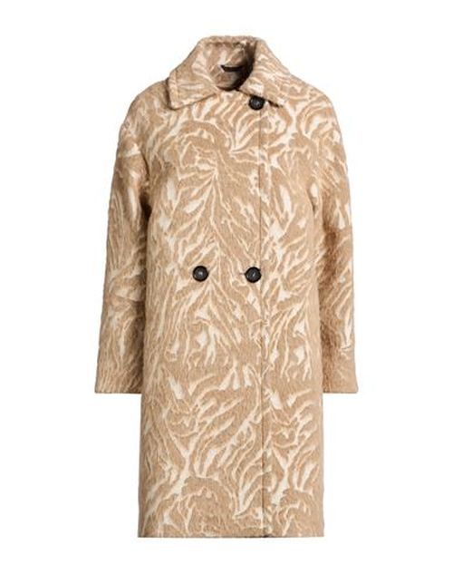 Woman Coat Ivory Size 10 Cotton, Virgin Wool, Polyester, Alpaca wool, Polyamide