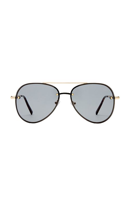 AIRE Mirzam Sunglasses in Metallic Gold