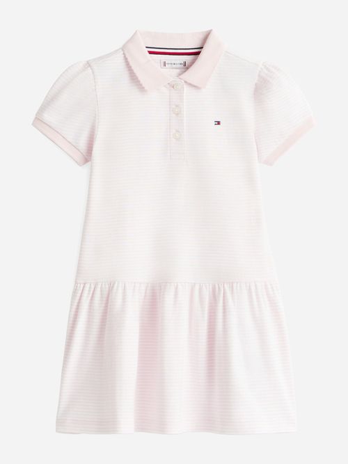 Tommy Hilfiger Girls Polo Dress in Pink - Pink