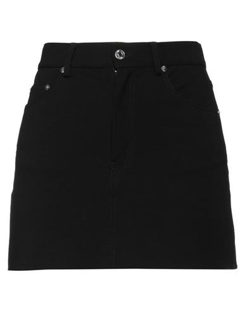 Grifoni Woman Mini skirt Black Size 28 Viscose, Polyamide, Elastane