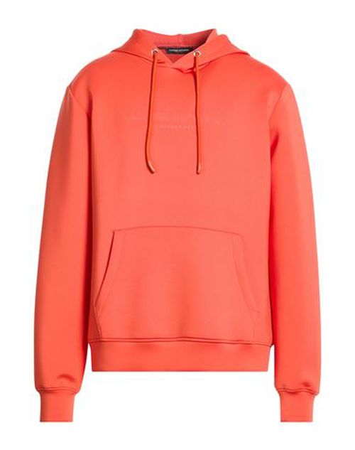 Man Sweatshirt Tomato red Size XL Polyester