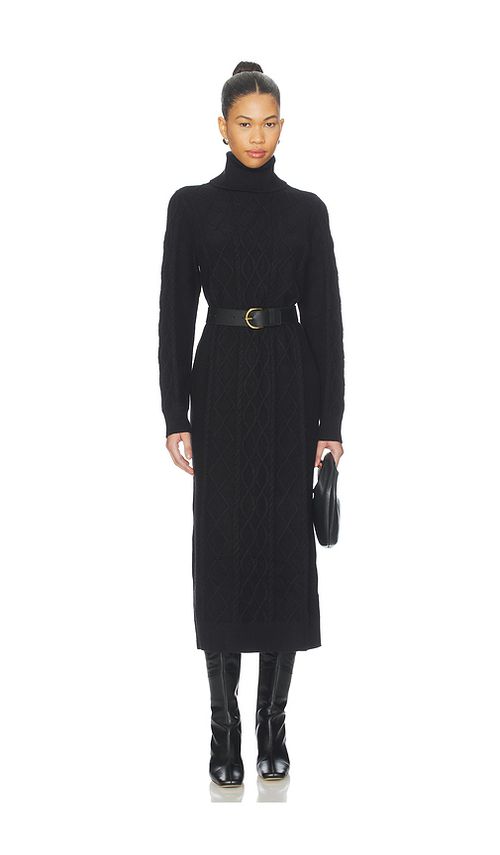 Show Me Your Mumu Montreal Midi Dress in Black. - L also in M, S, XL