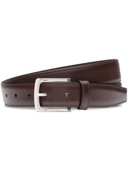 Nevada buckle-fastening leather belt - Brown