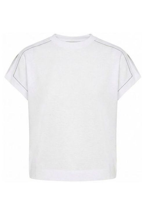 Peserico Short-Sleeve Crewneck T-Shirt
