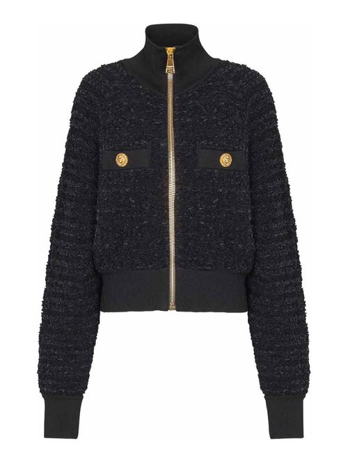 Zipper Bomber Jacket