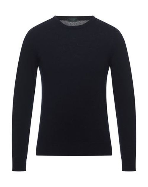 Man Sweater Midnight blue Size 46 Virgin Wool, Cashmere