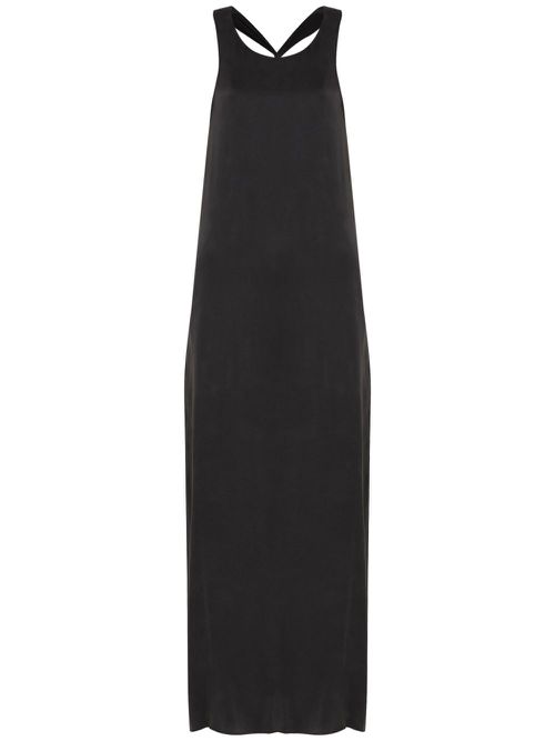 Silk dress - Black