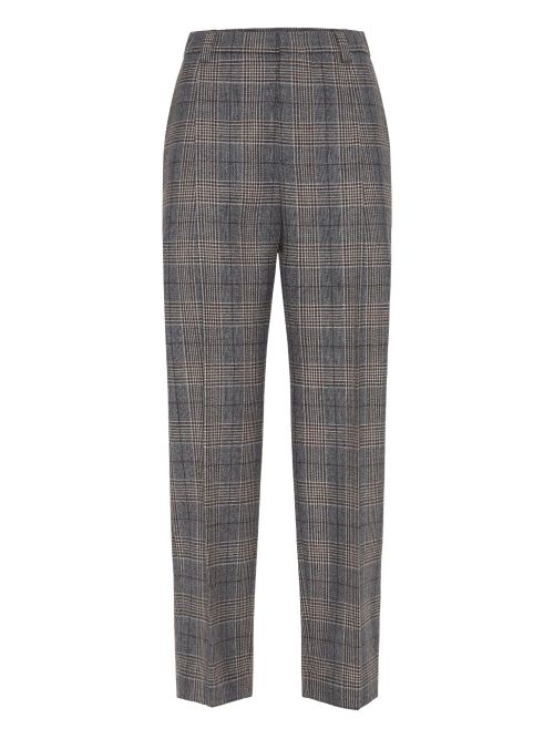 Checked trousers - Grey