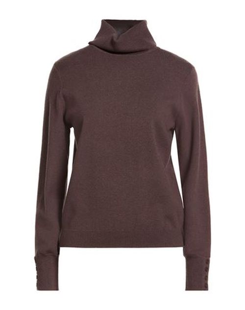 Woman Turtleneck Military green Size 8 Polyester, Acrylic, Viscose, Nylon