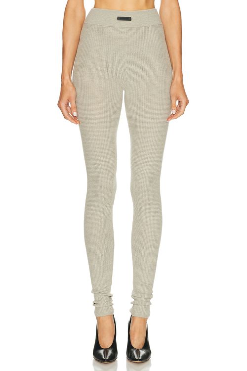 Fear of God ESSENTIALS Waffle Legging in Neutra