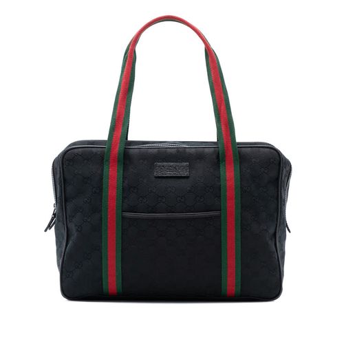 Pre-owned GG Canvas Web Business Bag Ladies C0INAQTF8ZLFDZLD