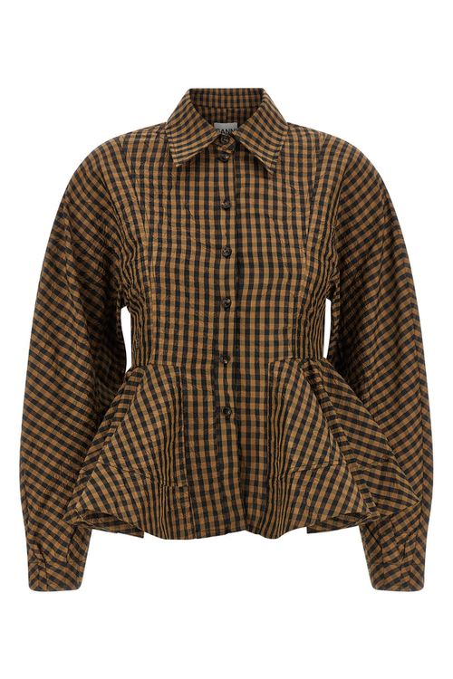 'Crinckled Taffetà' Blouse