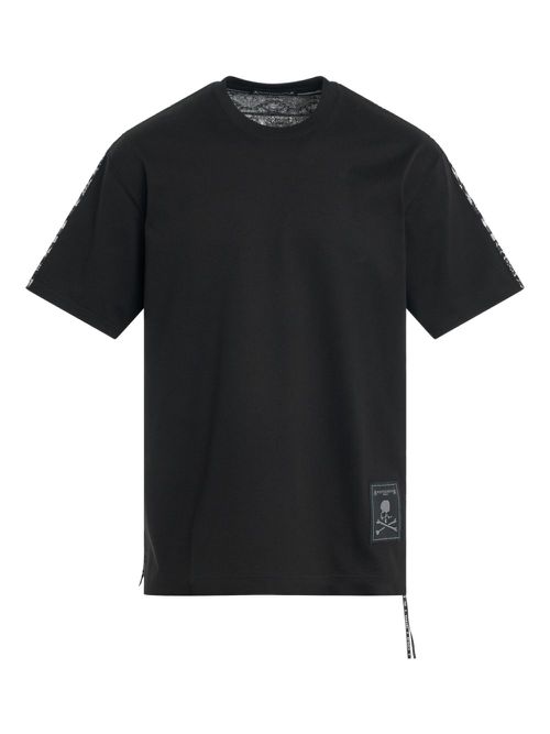 Printed cotton T-shirt - Black