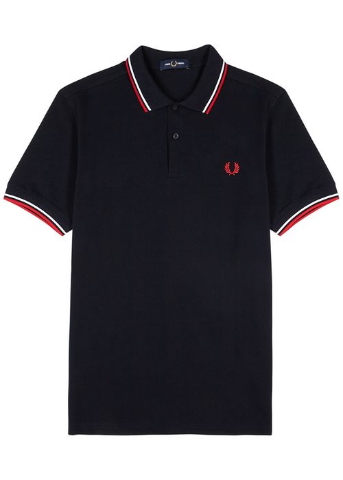 Auralee | Auralee Tussah Silk Cotton Mesh Knit Skipper Polo | Realry