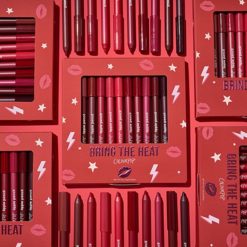 Bring The Heat Lippie Pencil Vault Makeup in Red | ColourPop